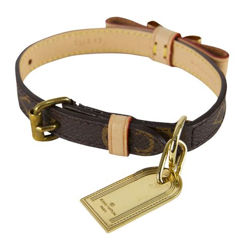 louis vuitton dog leash and collar|louis vuitton dog collar price.